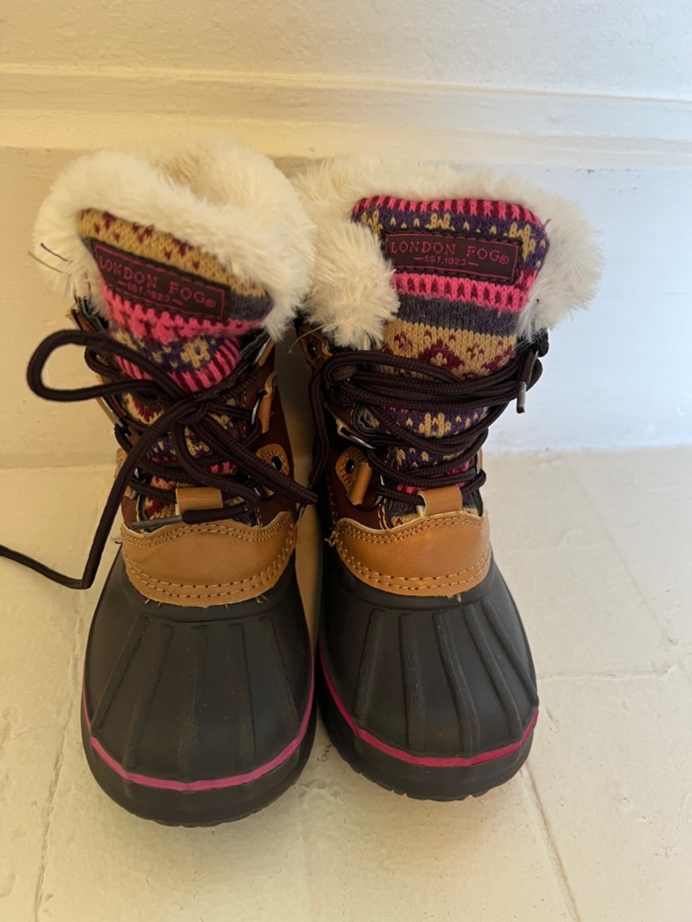 London Fog Toddler Winter Boots NWOT
